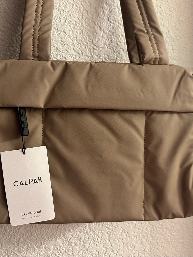 Calpak Luka Mini Duffle Nwt - 2x Black And 2x Tan — image 5 of 6